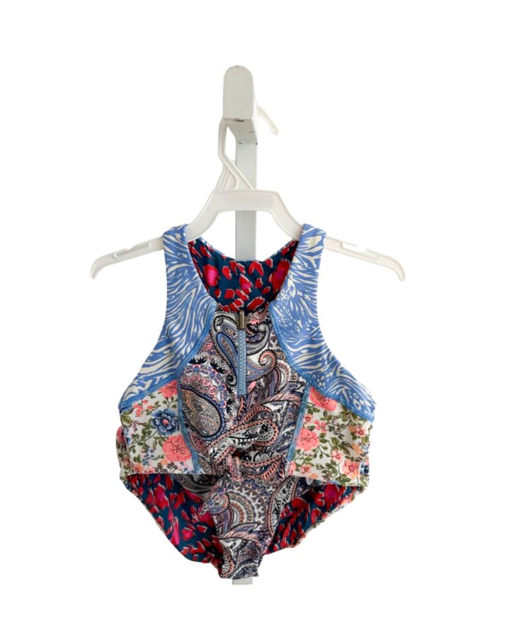 MAAJI  BLUE  FLORAL  2-PIECE SWIMSUIT