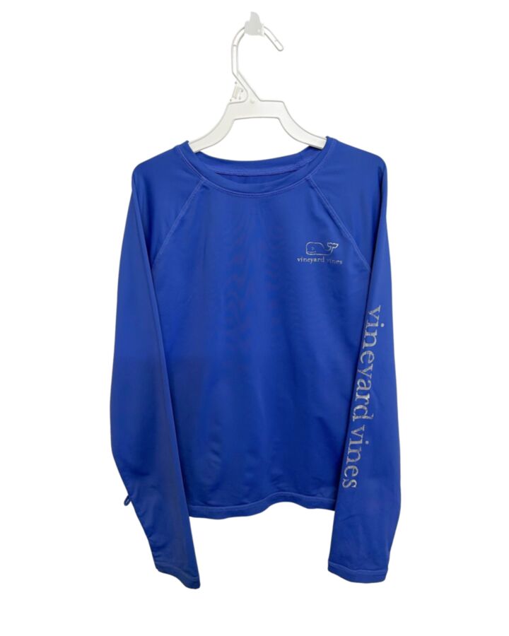 VINEYARD VINES BLUE RASH GUARD