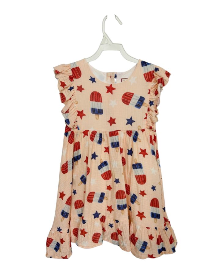 CHEEKY PLUM  ORANGE    DRESS