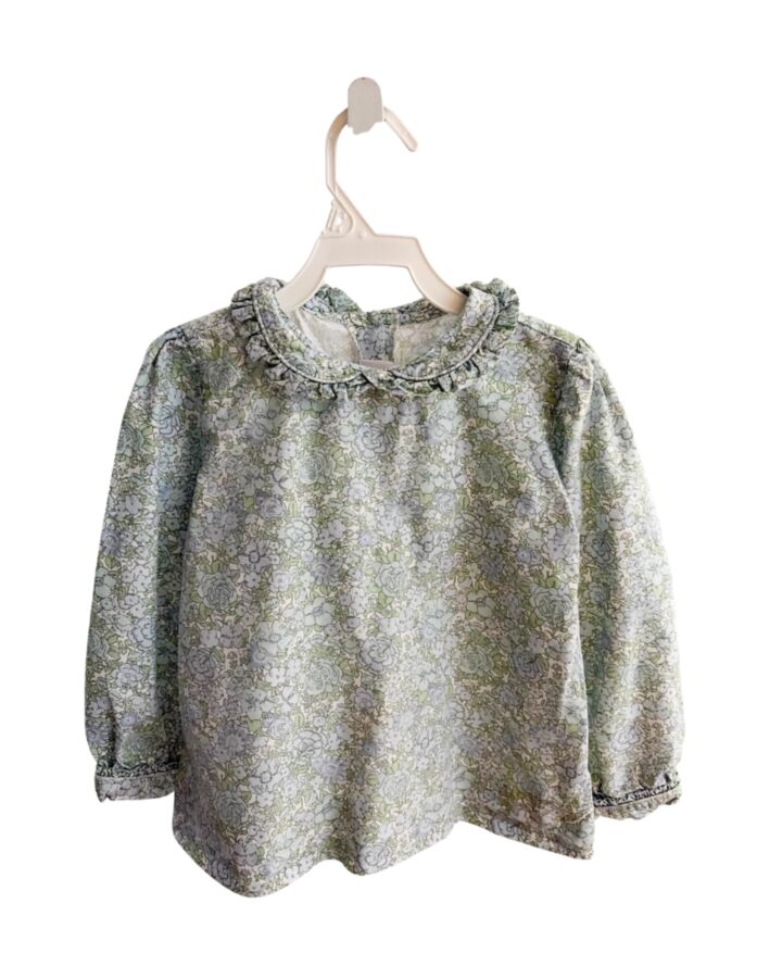ALICE KATHLEEN  BLUE  FLORAL  SHIRT-LS