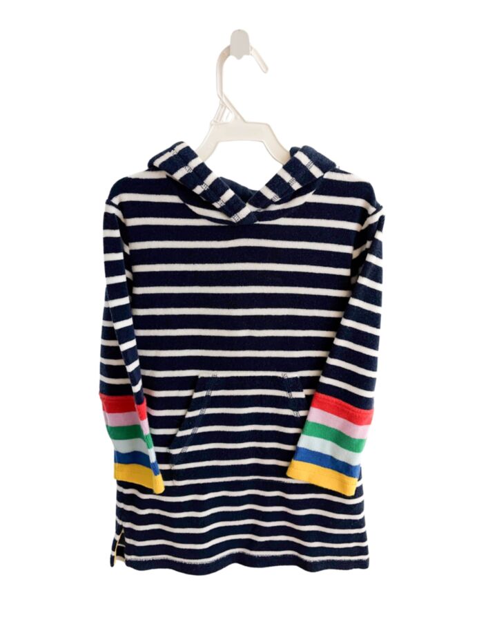 MINI BODEN  BLUE TERRY CLOTH STRIPED  COVER UP