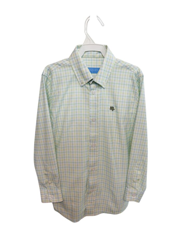 J. BAILEY  GREEN  PLAID  DRESS SHIRT