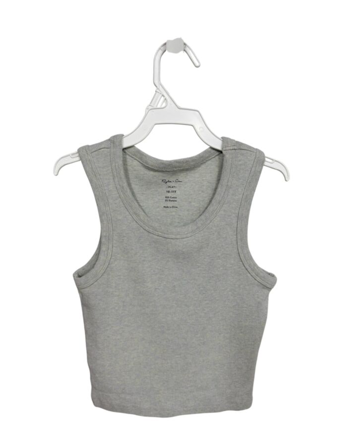 RYLEE & CRU  GRAY    KNIT TANK