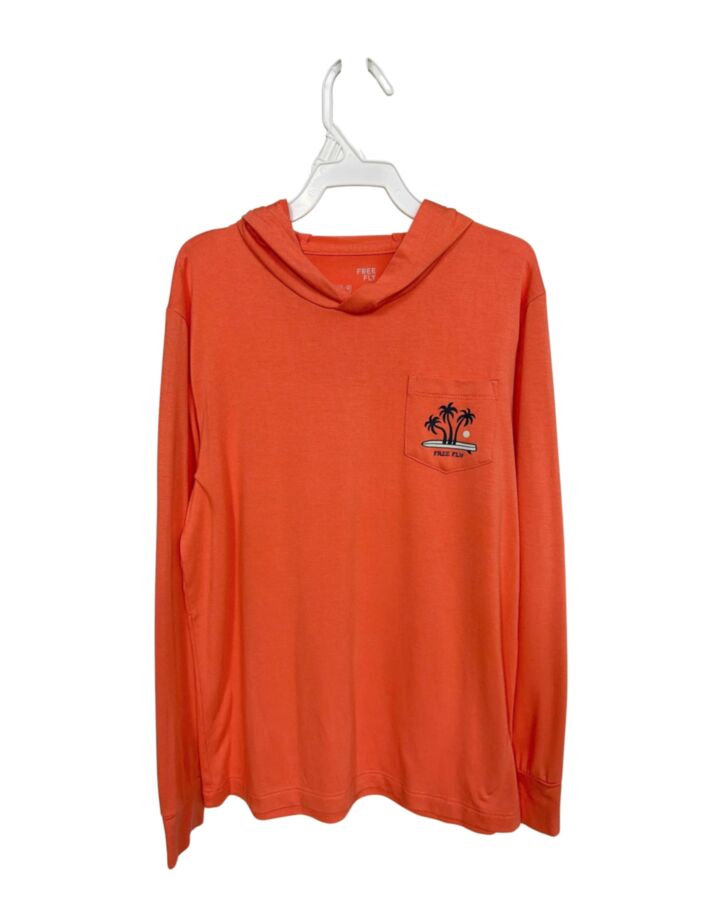 FREE FLY  ORANGE    PULLOVER