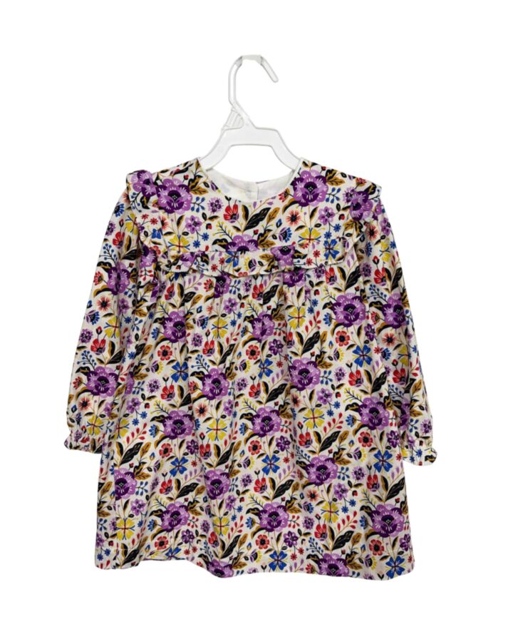 PRIM & PROPER  PURPLE  FLORAL  DRESS