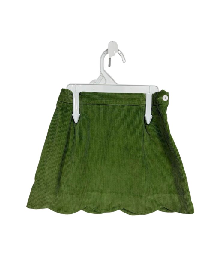BELLA BLISS  GREEN CORDUROY   SKIRT