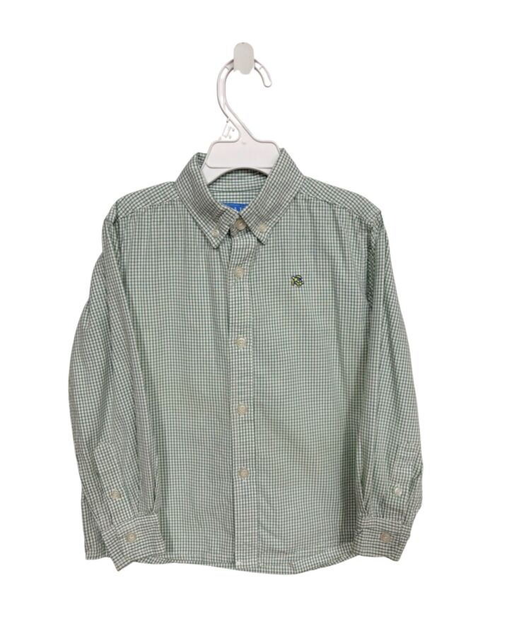 J. BAILEY  GREEN  GINGHAM  DRESS SHIRT