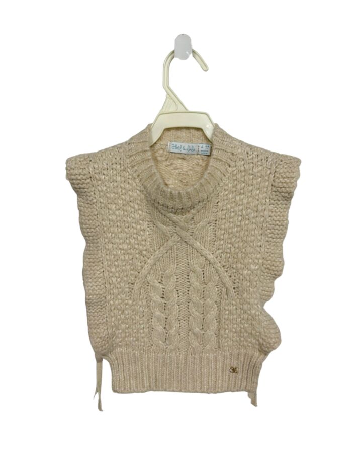 ABEL & LULA  CREAM    SWEATER VEST