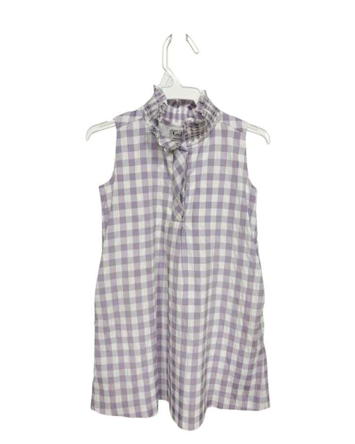 GABBY  PURPLE  GINGHAM  DRESS