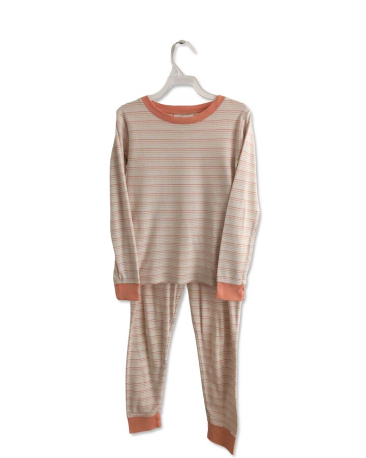 LAKE PAJAMAS  ORANGE  STRIPED  LOUNGEWEAR