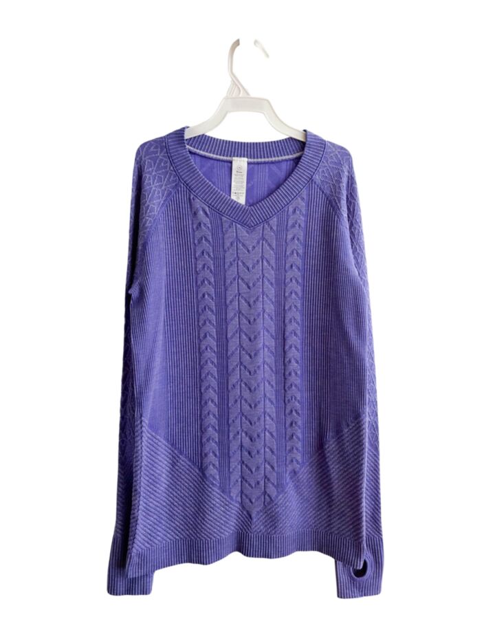 IVIVVA  PURPLE    KNIT LS SHIRT
