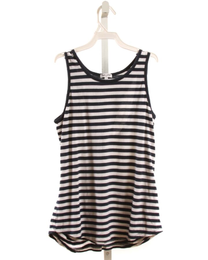 SPLENDID  NAVY  STRIPED  KNIT TANK