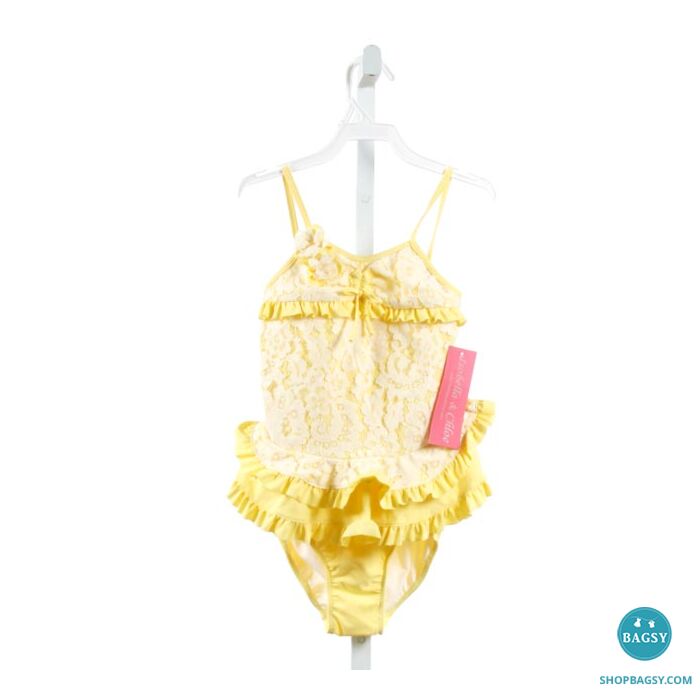 ISOBELLA CHLOE YELLOW 2 PIECE SWIMSUIT