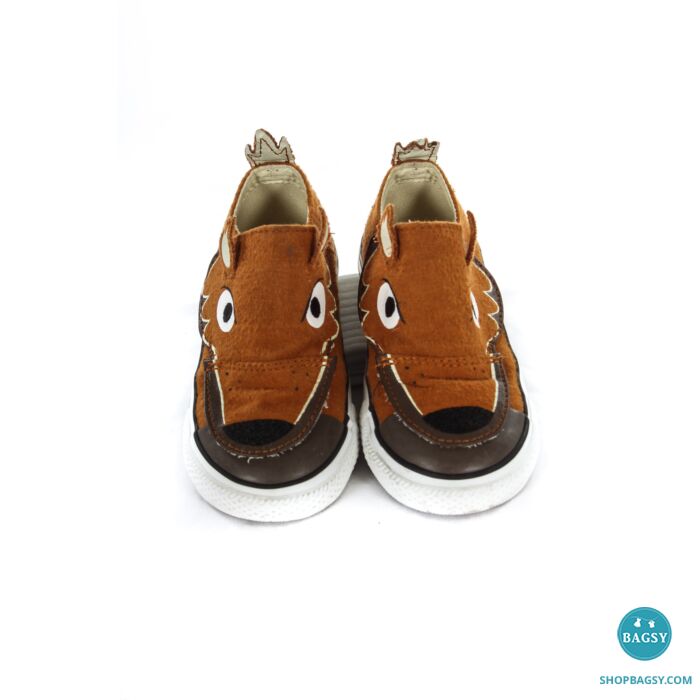 CONVERSE BROWN FOX SHOES TODDLER SIZE 8