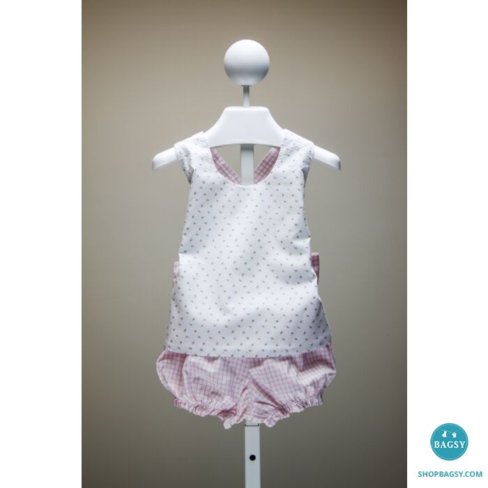 Beaufort Bonnet 2 piece factory bloomer set size 2t