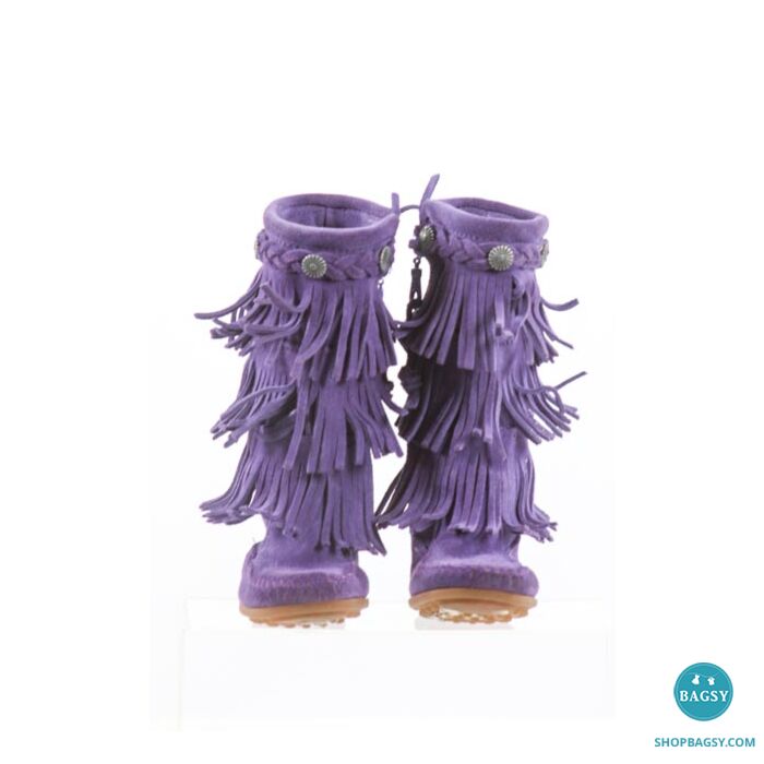 Minnetonka fringe boots toddler best sale