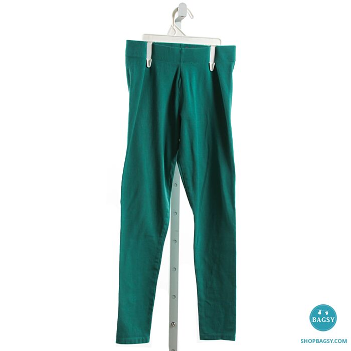 MINI BODEN GREEN KNIT LEGGINGS