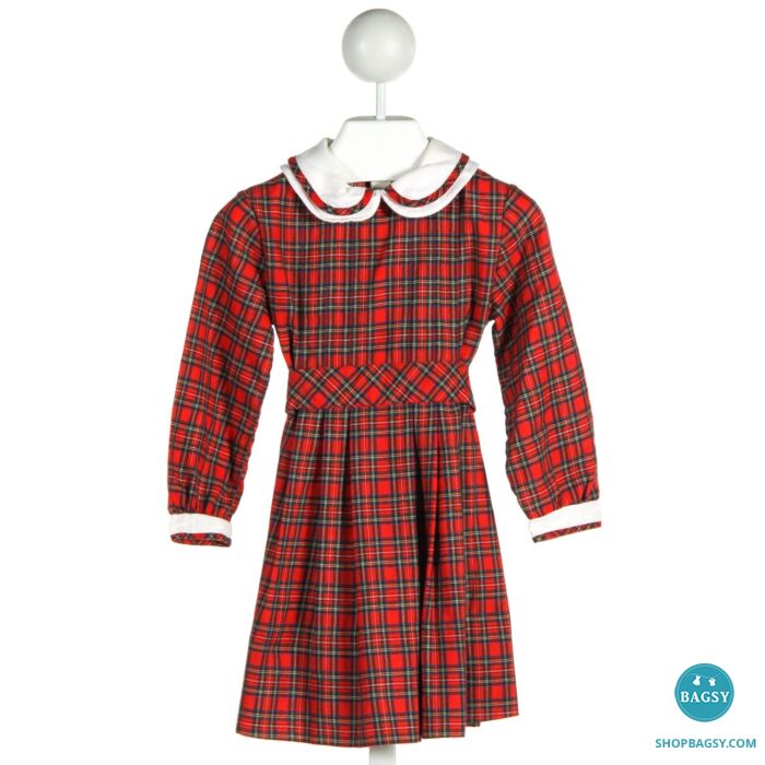 Florence Eiseman Red outlets Plaid Dress 24 Months NWT