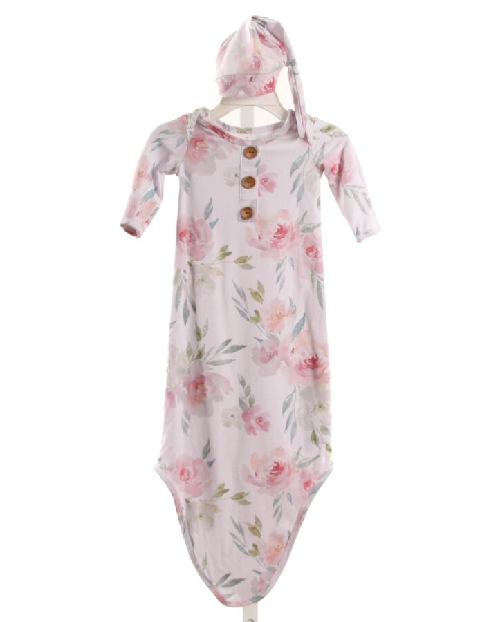 CADEN LANE  WHITE  FLORAL  LAYETTE