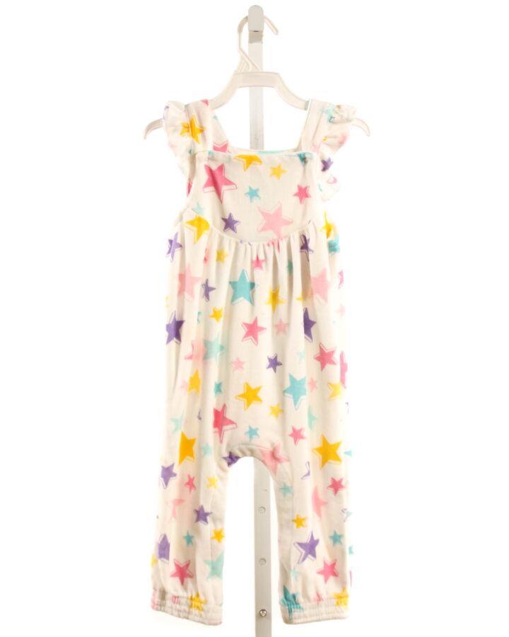 ANGEL DEAR  WHITE VELOUR   ROMPER