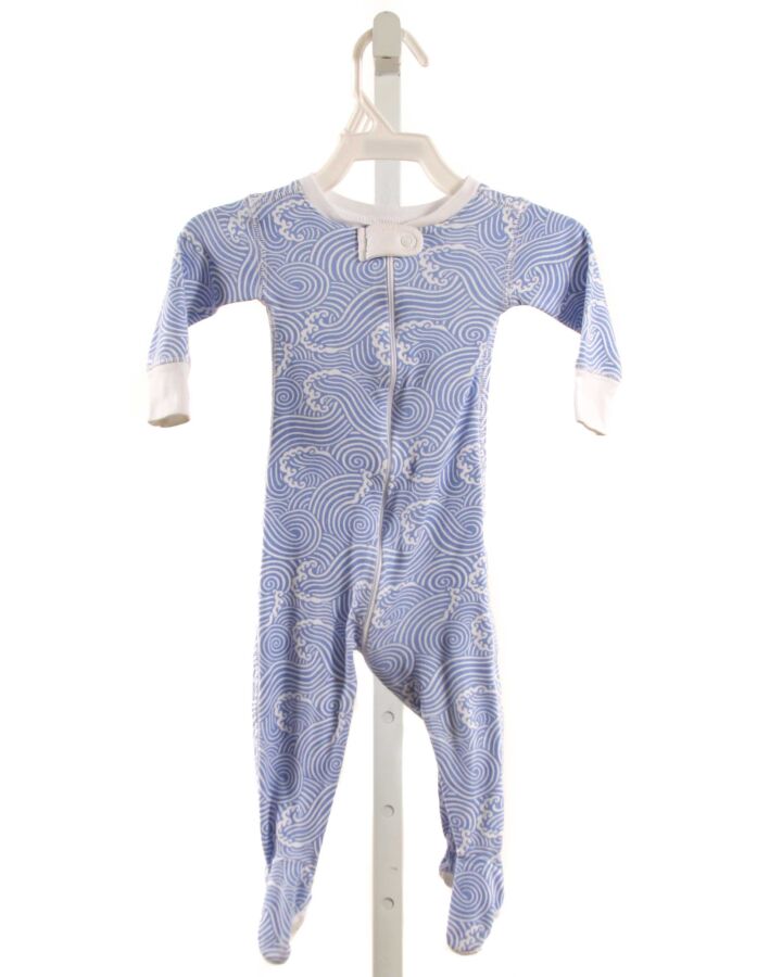 THE BEAUFORT BONNET COMPANY  BLUE KNIT  PRINTED DESIGN LAYETTE
