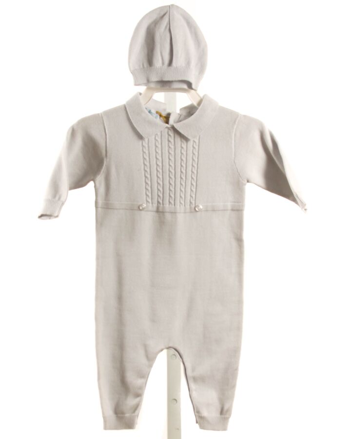 FELTMAN BROTHERS  BLUE KNIT   LAYETTE
