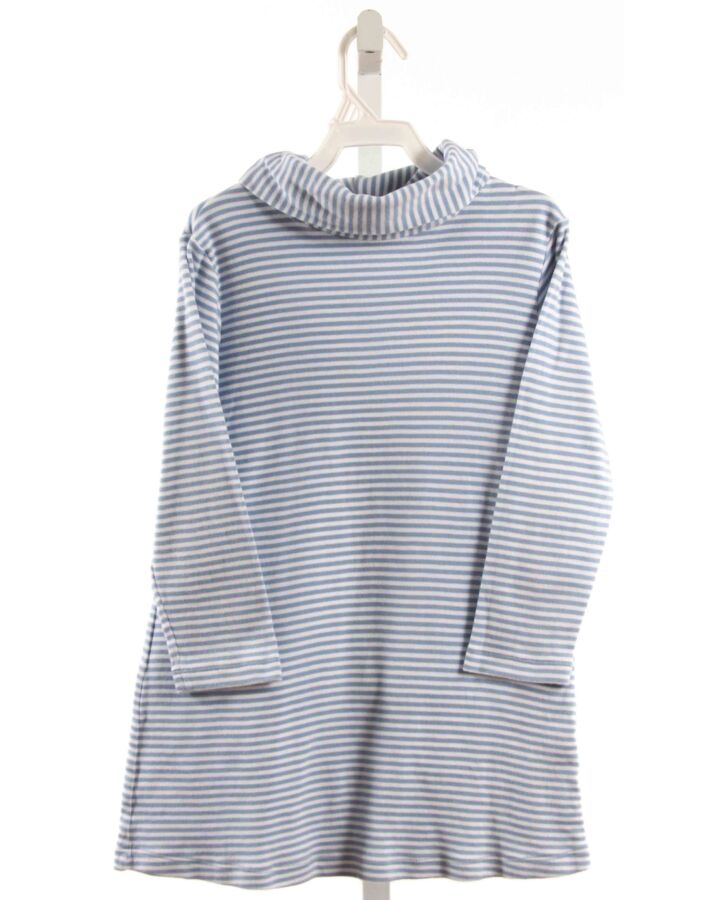 J. BAILEY  LT BLUE  STRIPED  KNIT DRESS