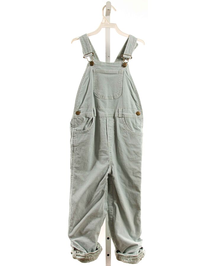 DOTTY DUNGAREES  LT BLUE CORDUROY   ROMPER