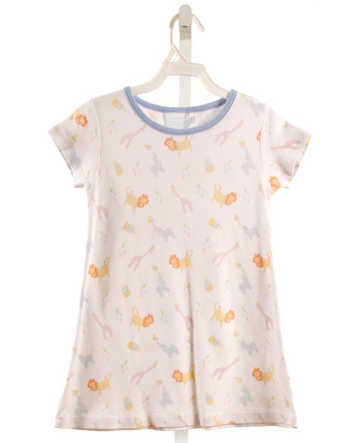 LITTLE ENGLISH  MULTI-COLOR   PRINTED DESIGN KNIT DRESS