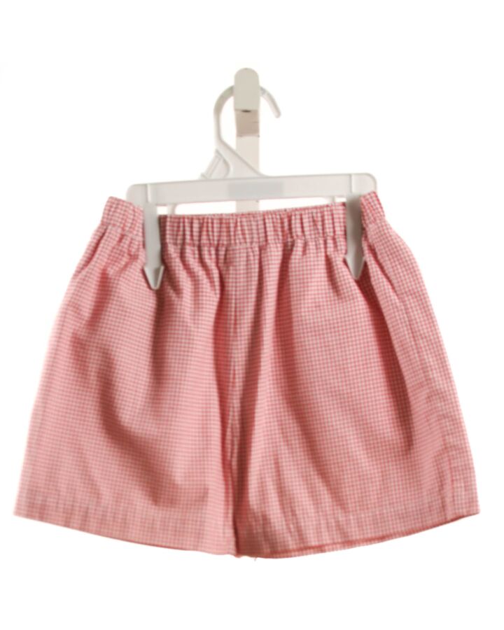 THE BEAUFORT BONNET COMPANY  RED  WINDOWPANE  SHORTS