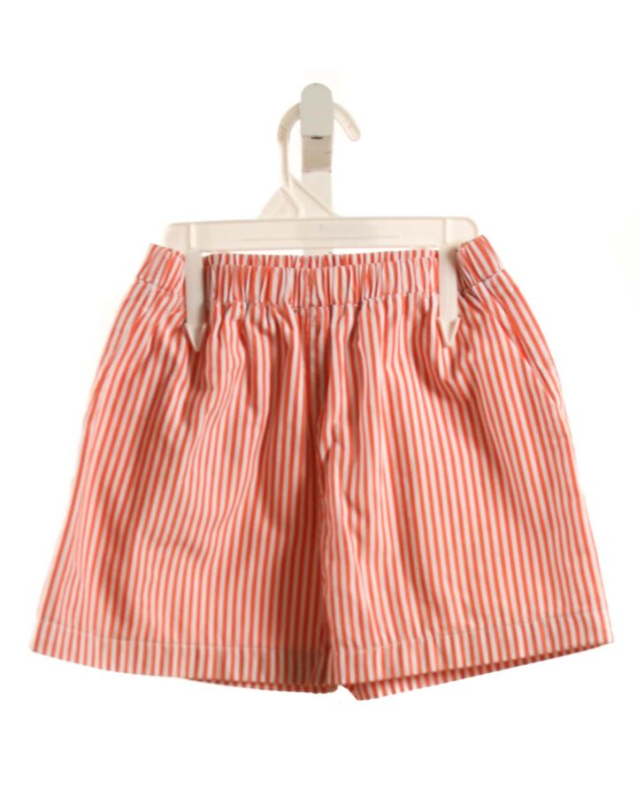 THE BEAUFORT BONNET COMPANY  ORANGE  STRIPED  SHORTS