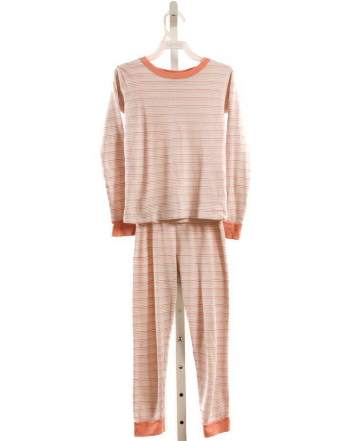 LAKE PAJAMAS ORANGE STRIPED LOUNGEWEAR