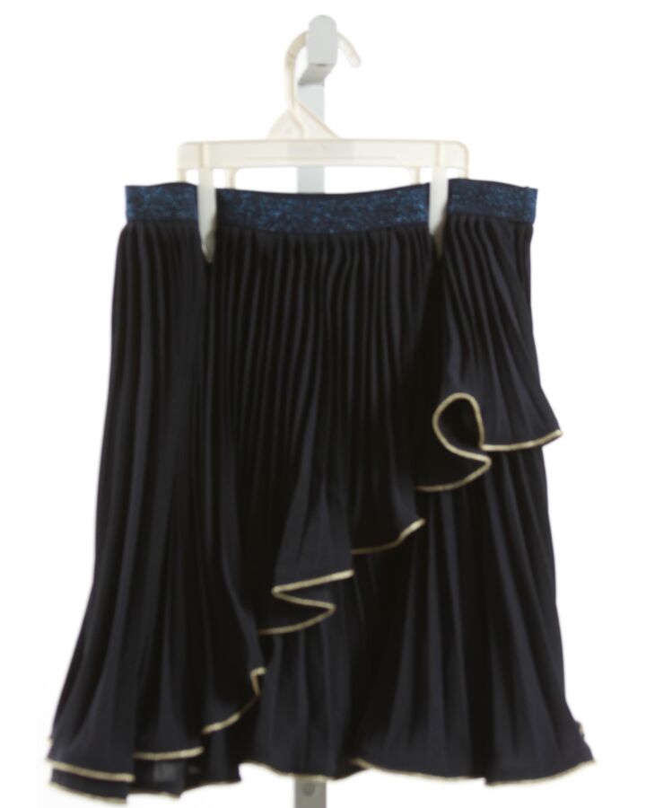 LILI GAUFRETTE  NAVY TULLE   SKIRT