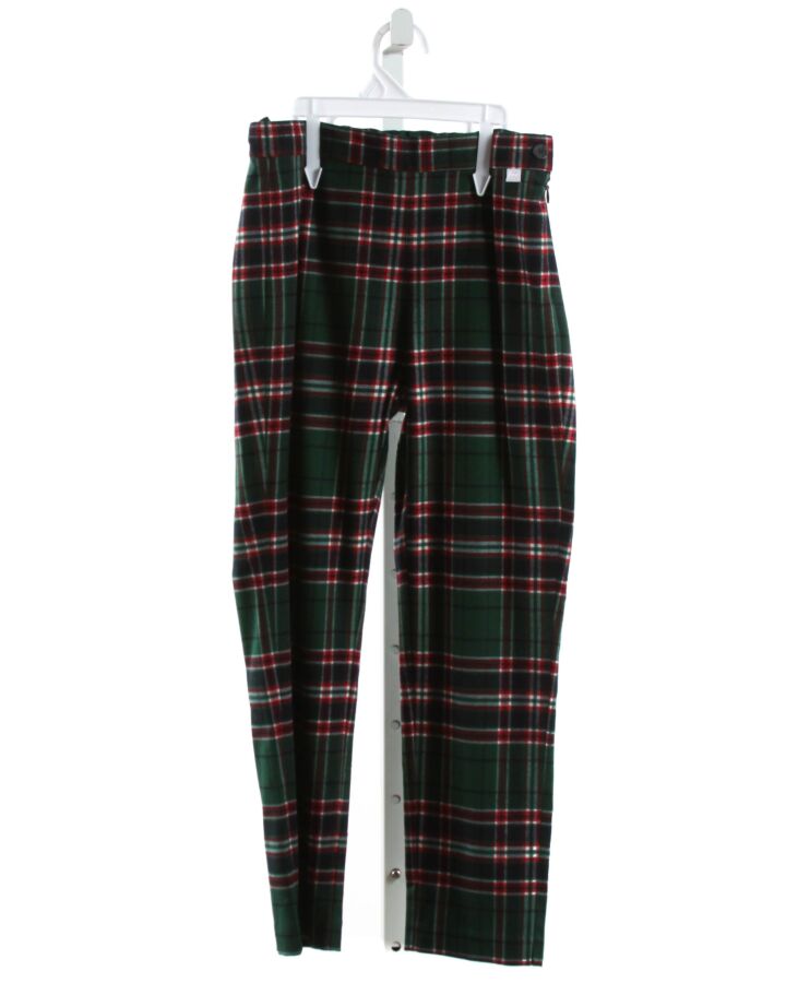 IL GUFO  GREEN  PLAID  PANTS