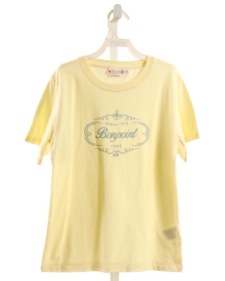 BONPOINT  PALE YELLOW    T-SHIRT