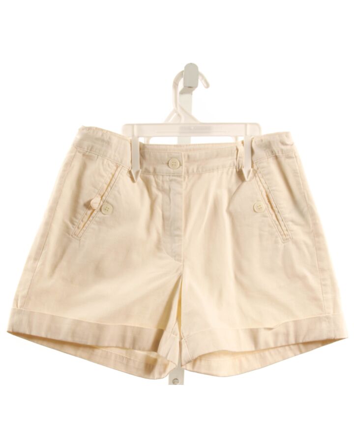 BONPOINT  CREAM LINEN   SHORTS
