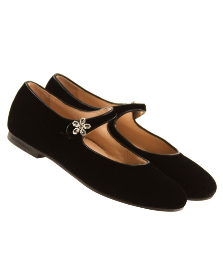 IL GUFO BLACK FLATS *EU SIZE 35 *EUC SIZE CHILD 3.5