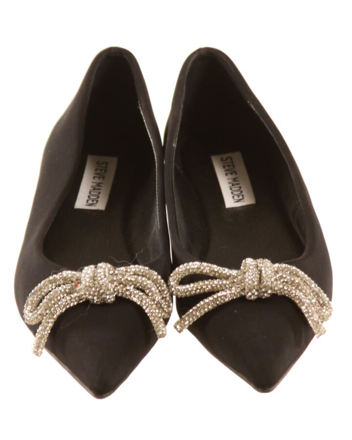 STEVE MADDEN BLACK FLATS  *EUC SIZE CHILD 5