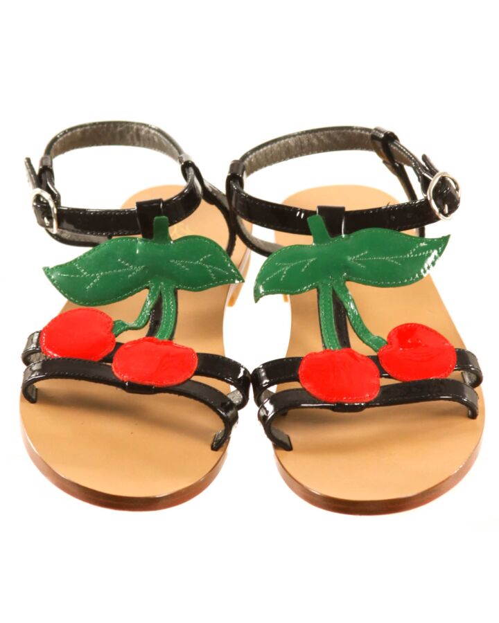 BONPOINT RED SANDALS *EU SIZE 35 *EUC SIZE CHILD 3.5