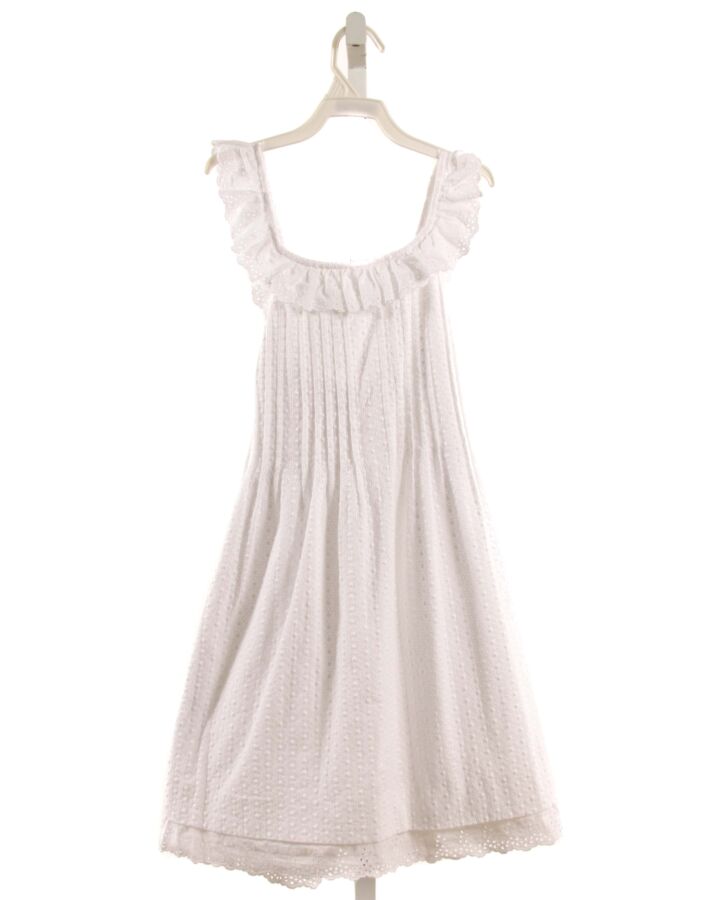 LA OCA LOCA  WHITE EYELET   DRESS