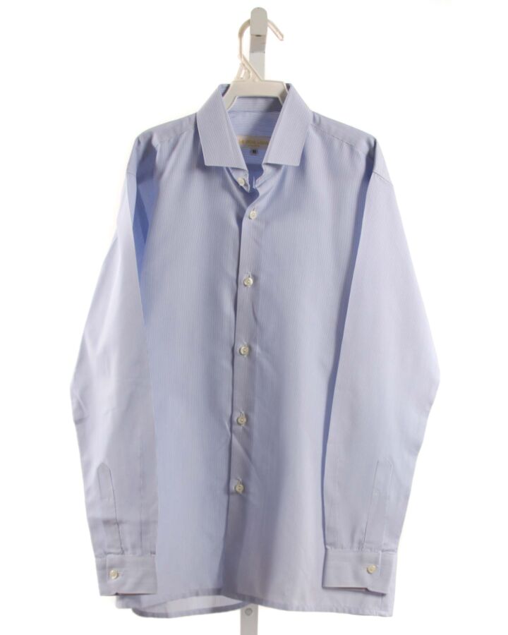 LA OCA LOCA  LT BLUE  STRIPED  DRESS SHIRT