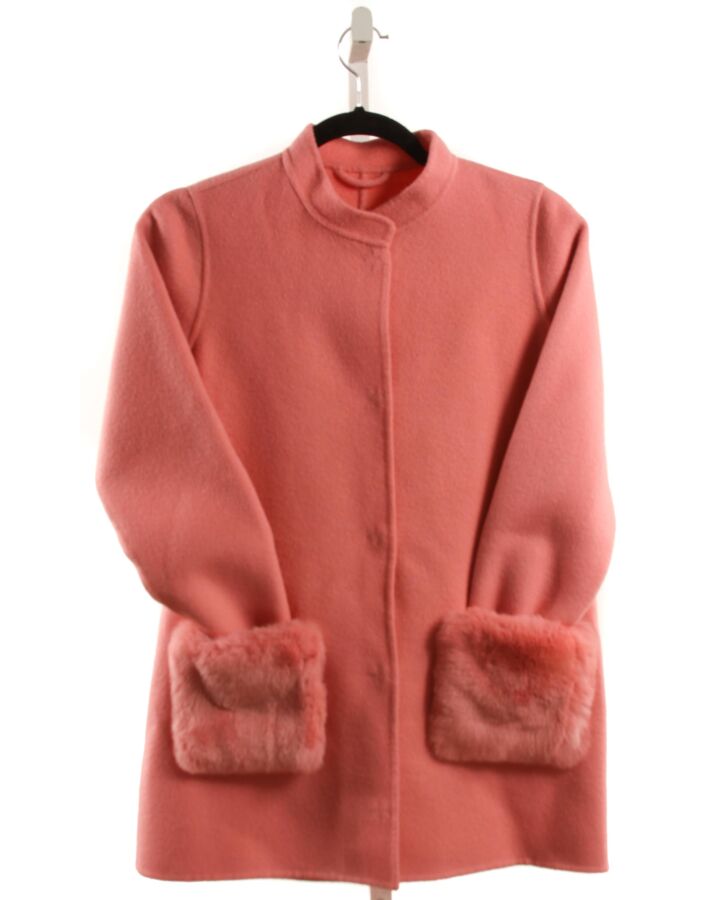 NO TAG  PINK WOOL   DRESSY OUTERWEAR