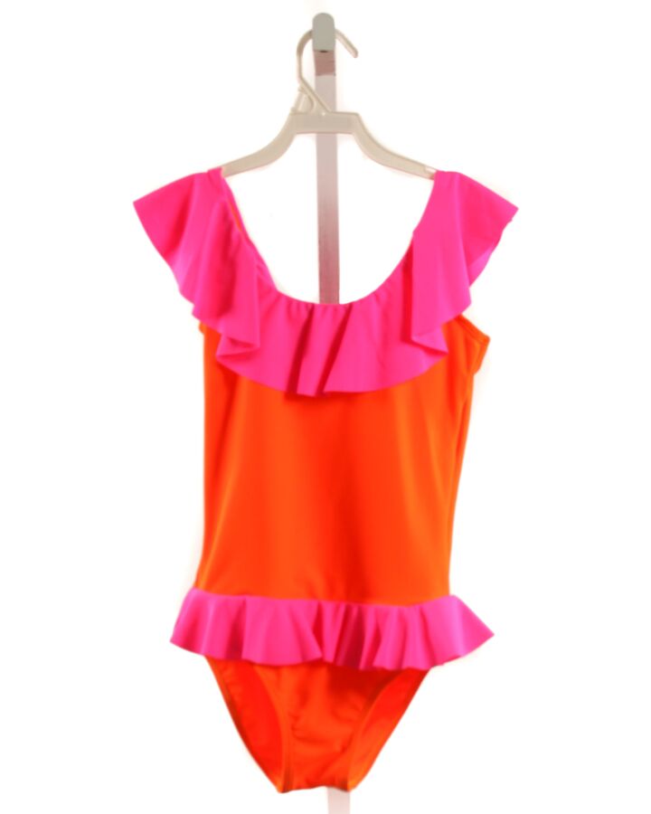 STELLA COVE  ORANGE    1-PIECE SWIMSUIT WITH RUFFLE
