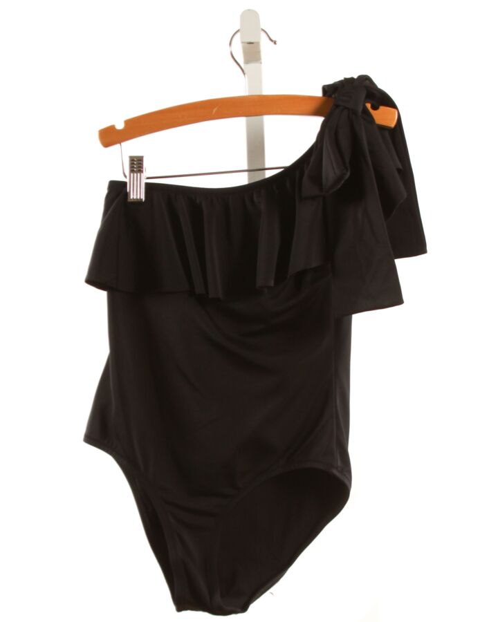 PHI CLOTHING  BLACK    1-PIECE SWIMSUIT WITH BOW