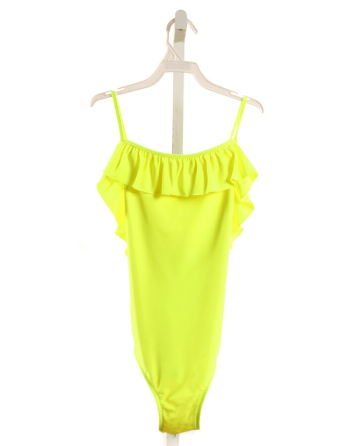NANOS  BRIGHT YELLOW    1-PIECE SWIMSUIT WITH RUFFLE