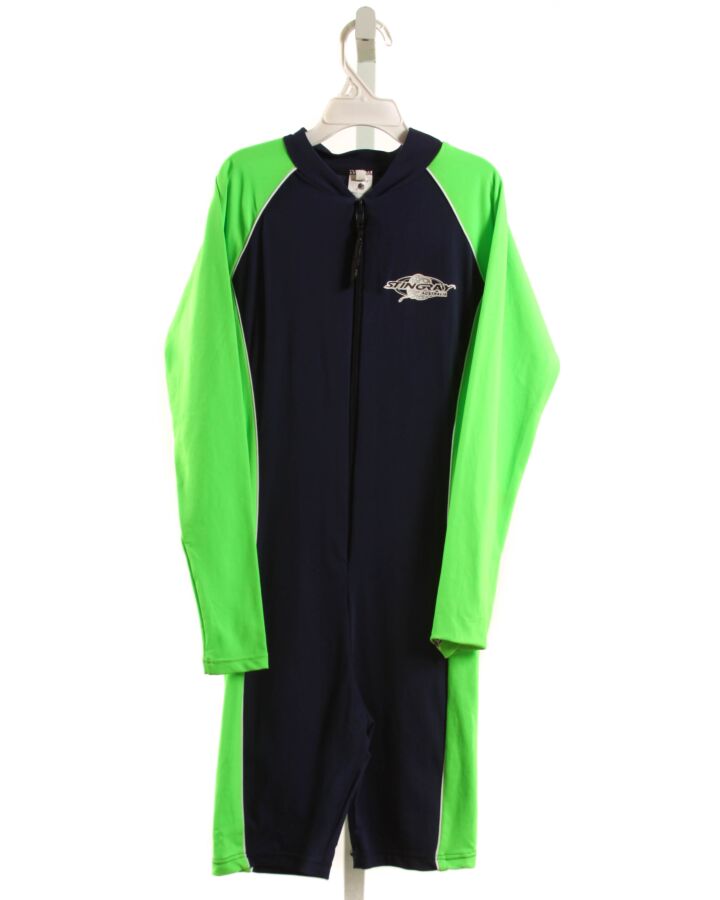 STINGRAY  LIME GREEN    RASH GUARD