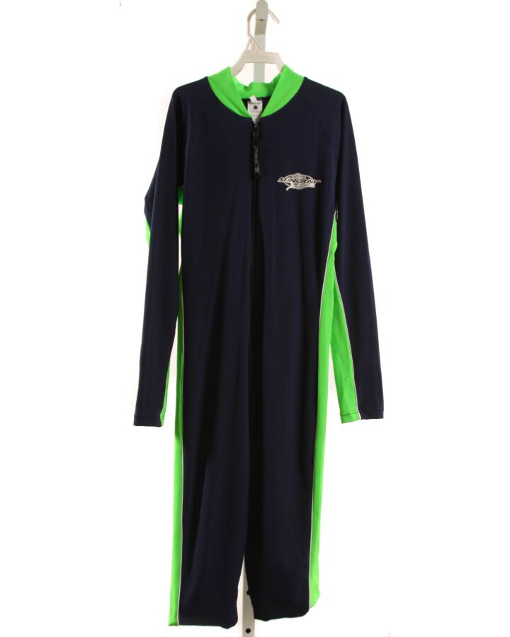 STINGRAY  LIME GREEN    RASH GUARD