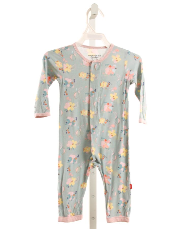 MAGNETIC ME  LT BLUE  FLORAL  LAYETTE