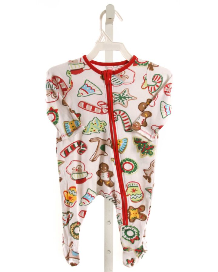 MUD PIE  RED  PRINT  LAYETTE