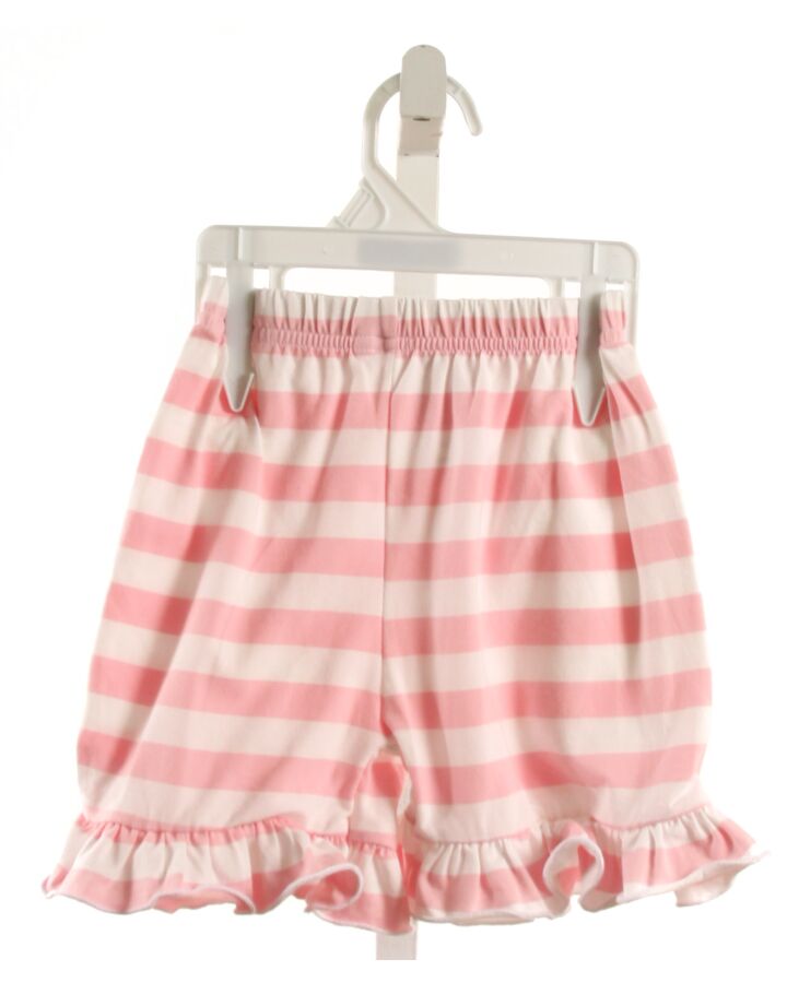 NO TAG  PINK  STRIPED  BLOOMERS WITH RUFFLE